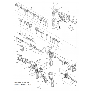 Makita HR2651T (HR2651T-RO)